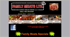 Desktop Screenshot of familymeats.com